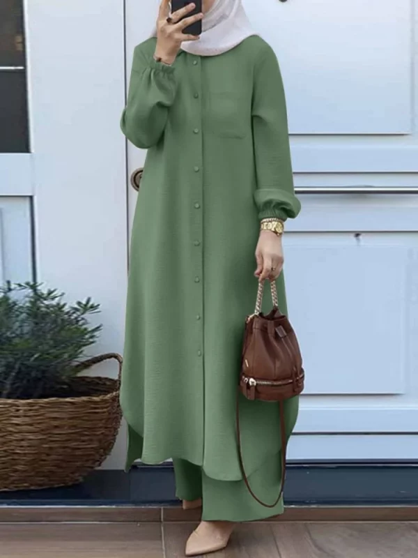 Chemise et pantalon large – Image 4