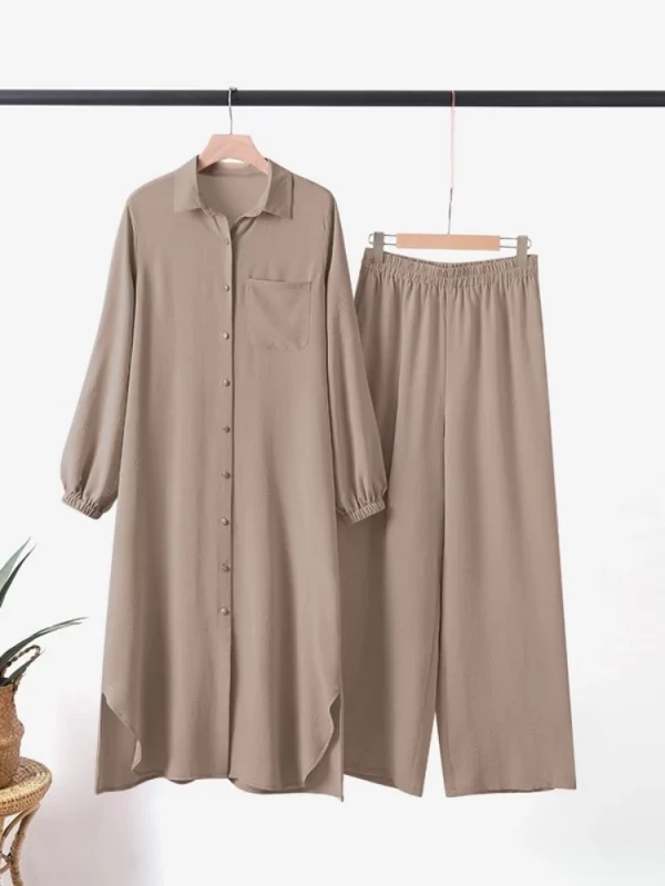 Chemise et pantalon large – Image 5