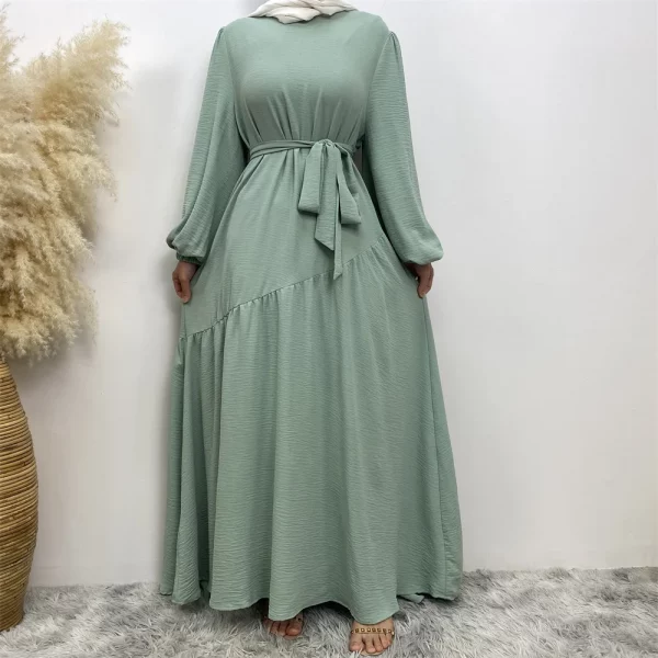 Robe à manches longues ballon