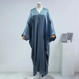Abayas à manches smocks