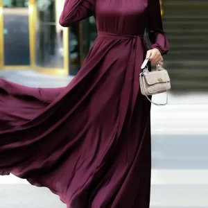 Robe en Satin
