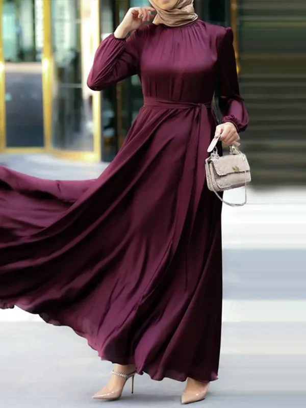 Robe en Satin