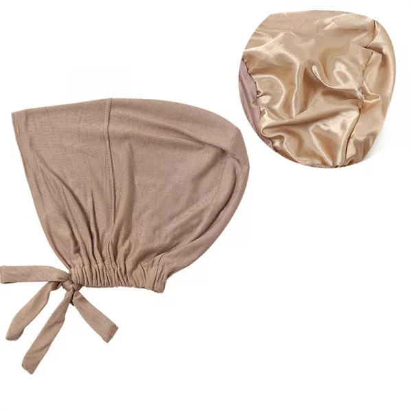 Bonnet en Satin Modal Double Couche – Image 4
