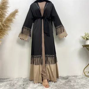 kimono à frange