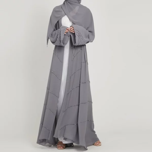 Kimono perlée avec ceinture – Image 6