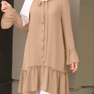 Chemise à volants
