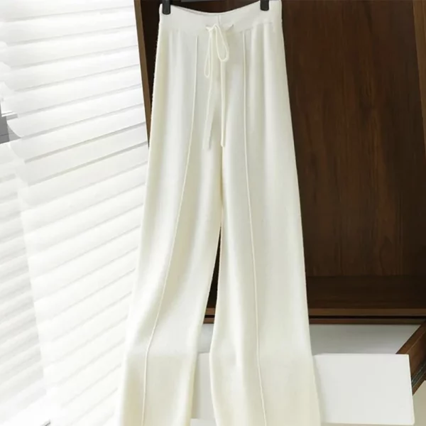 Pantalon en laine larges – Image 2