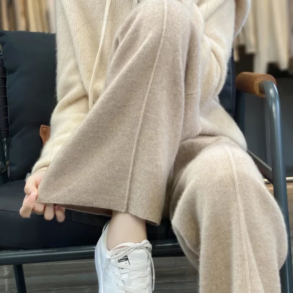 Pantalon en laine larges – Image 6