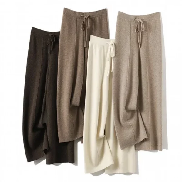 Pantalon en laine larges – Image 3