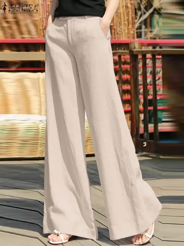 Pantalon décontracté taille haute – Image 2