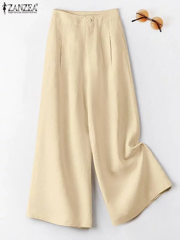 Pantalon à Taille Haute