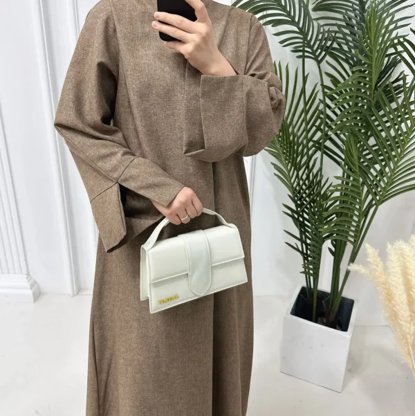 Abaya en lin – Image 4