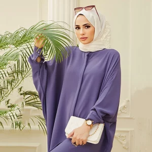 Robe longue chemise