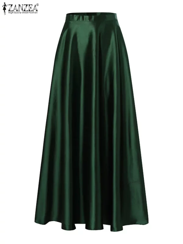 Jupe Longue Satin – Image 5