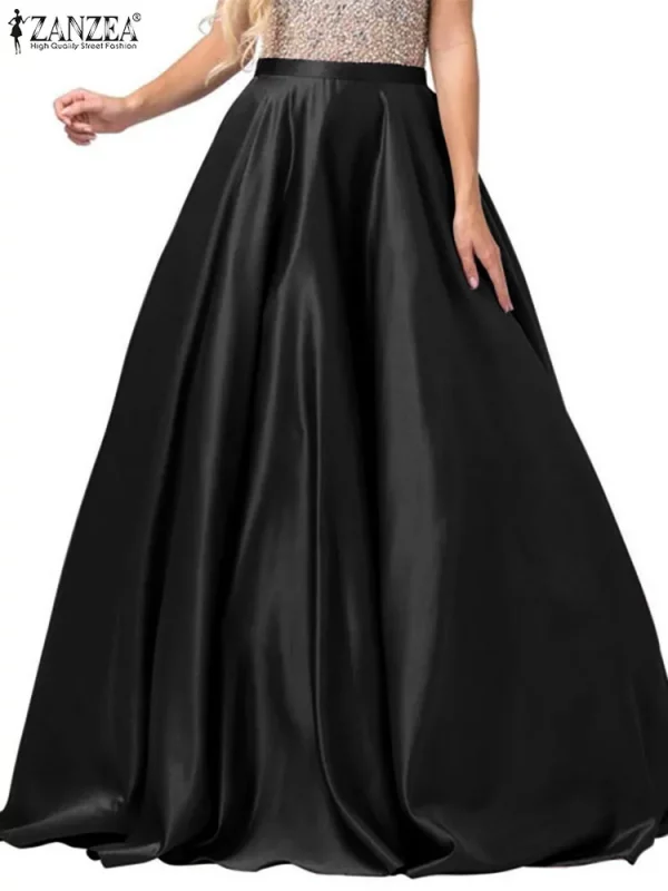 Jupe Longue Satin